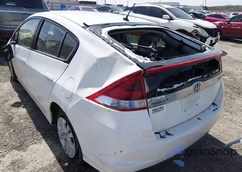 2013 Honda Insight Ex from USA, damaged, VIN JHMZE2H78DS006854